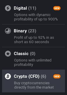 obchodní nabídka iq option