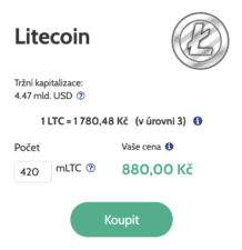 ccshop směnárna litecoin