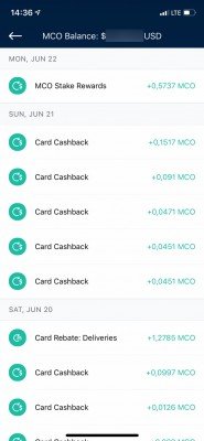 Crypto.com MCO platební karta cashback