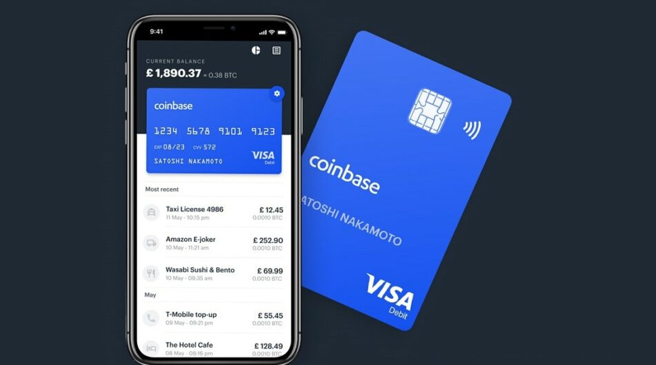 Coinbase vydává v Evropě vlastní krypto debetní kartu. Vytáhne tento krok cenu BTC na $10 000?