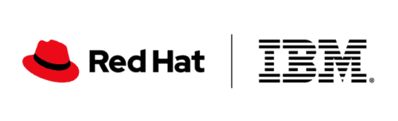 Red Hat a IBM logo