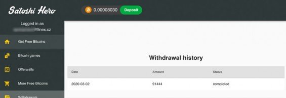 bitcoin zdarma satoshi hero