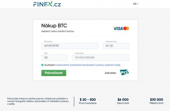 Jak koupit bitcoin kartou