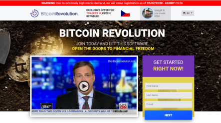 Podvodné weby: Bitcoin Revolution a Bitcoin Pro lákají uživatele na milionové zisky