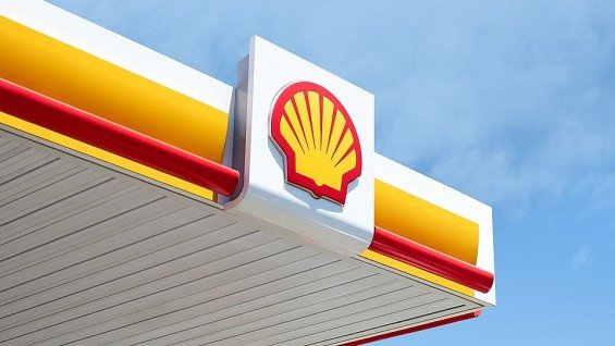 Shell logo čerpací stanice
