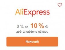 Tipli u AliExpressu nabízí až 10 % odměny. (zdroj: Tipli.cz)