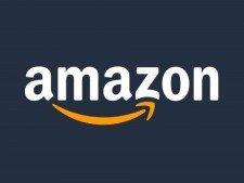 Logo Amazonu, jedné ze 3 společností s největší kapitalizací
