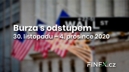 Burza s odstupem (30. listopadu – 4. prosince) – Trhy přibrzdily, ale i nadále přetrvává chuť nakupovat