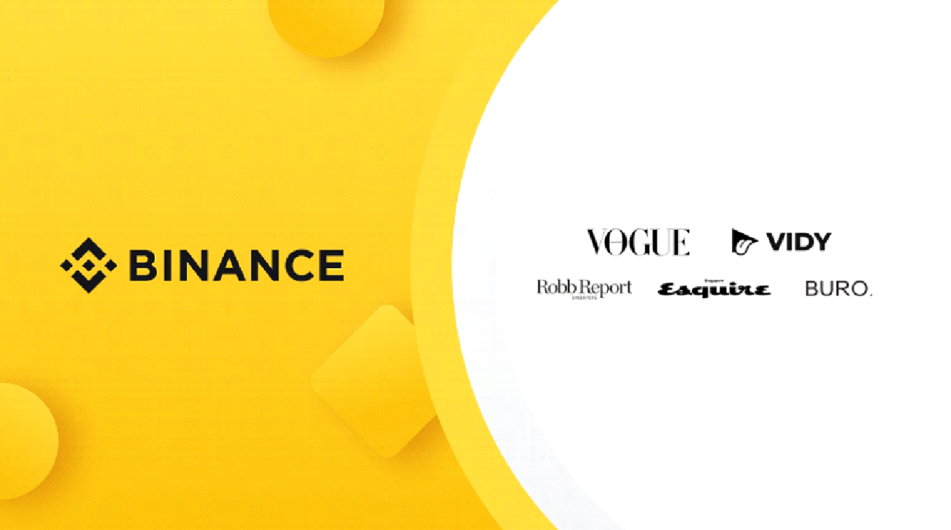 Binance uzavřelo partnerství s VIDY, vydavateli Vogue, Esquire, Robb Report a dalšími a buduje tak svoji NFT platformu
