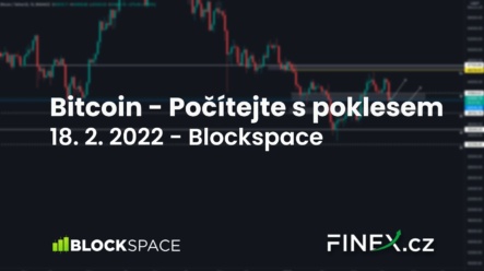 [Bitcoin] Analýza 18. 2. 2022 – Primárně nyní počítejte s poklesem!