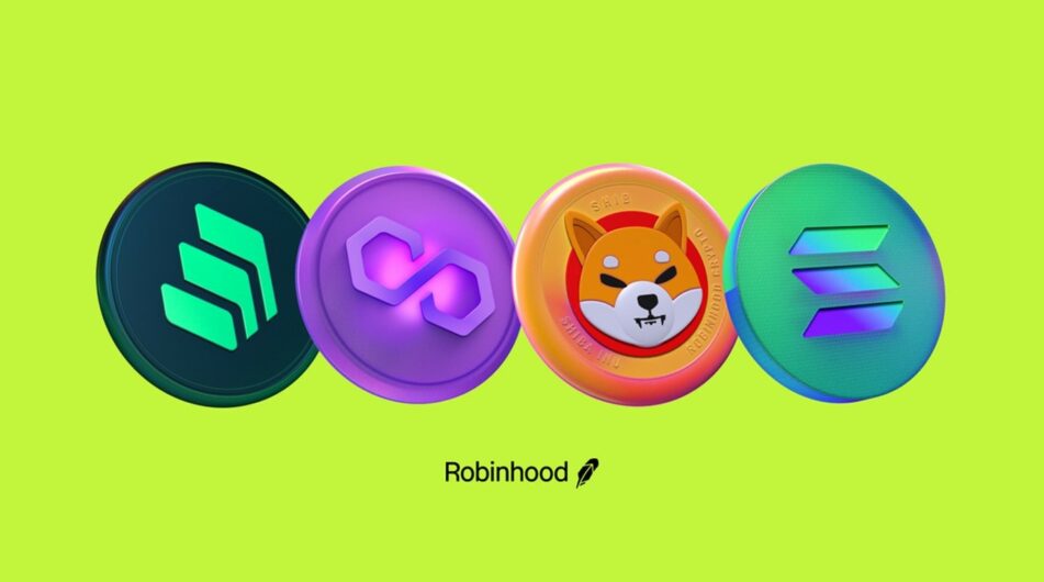 Robinhood zalistoval Shiba Inu, Solanu a další 2 kryptoměny