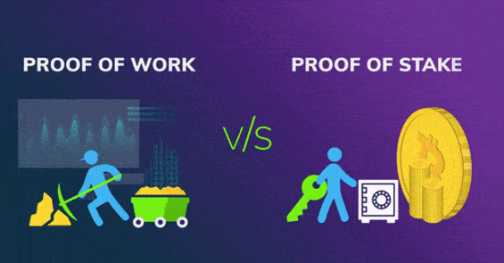 proof of work proof of stake