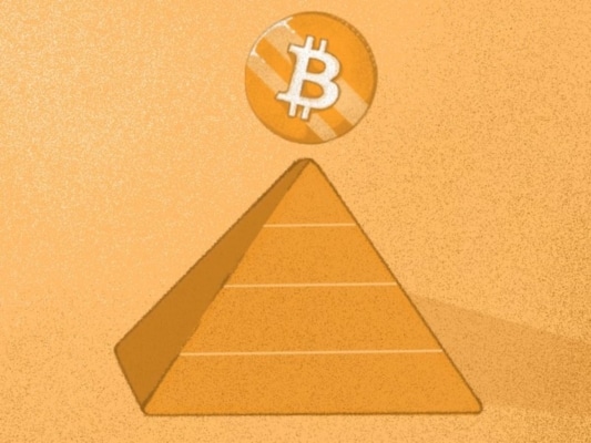 bitcoin ponzi pyramida