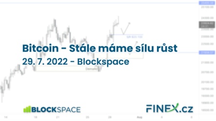 [Bitcoin] Analýza 29. 7. 2022 – Stále máme sílu růst