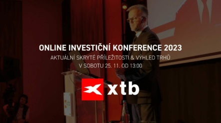 Největší online investiční konference roku je tu! Přijďte se podívat na celodenní program od brokera XTB