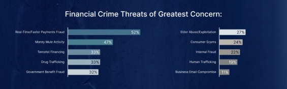 Přehled největších hrozeb v rámci finanční kriminality
