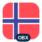 Logo Oslo OBX Stock Index