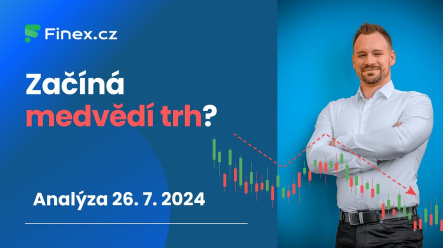 Začíná medvědí trh? Akciové trhy zaznamenaly největší cenové propady od konce roku 2022!