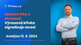 Akciové trhy v ohrožení! Výnosová křivka signalizuje ekonomickou recesi