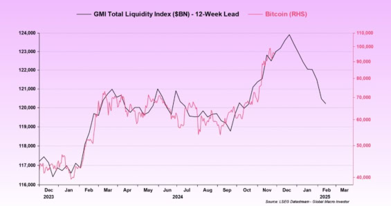 Total Liquidity Index od Global Macro Investor