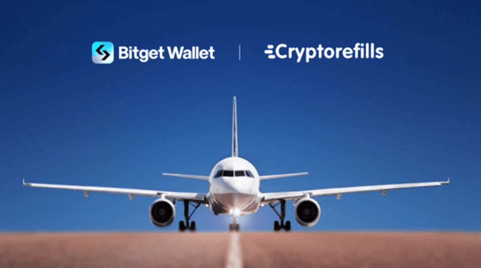 Kryptoměnové platby jednoduše! Bitget Wallet spojuje síly s Cryptorefills