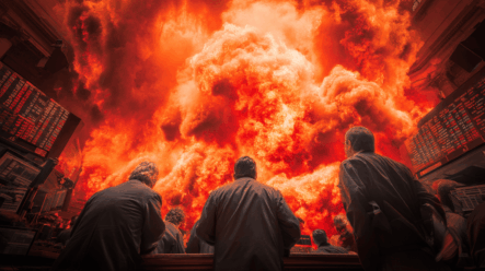 Trhy zachvátila finanční apokalypsa! Akcie krvácí, kryptoměny kolabují | Burza s odstupem