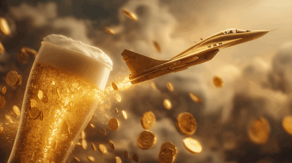 Zbrojní gigant a pivní král: 2 akcie, které sypou dividendy jako o život!