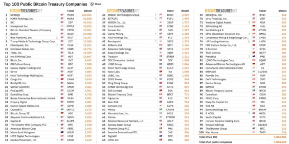 Soukromé firmy, které investují do Bitcoinu