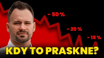 Investiční bublina na akciovém trhu a Bitcoinu splaskla?! Investoři panikaří