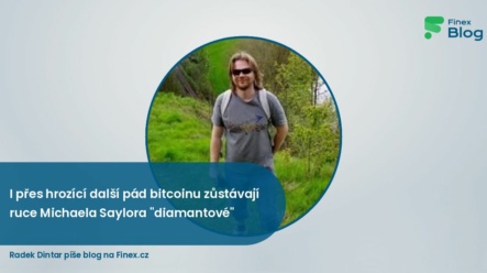 I přes hrozící další pád bitcoinu zůstávají ruce Michaela Saylora “diamantové”