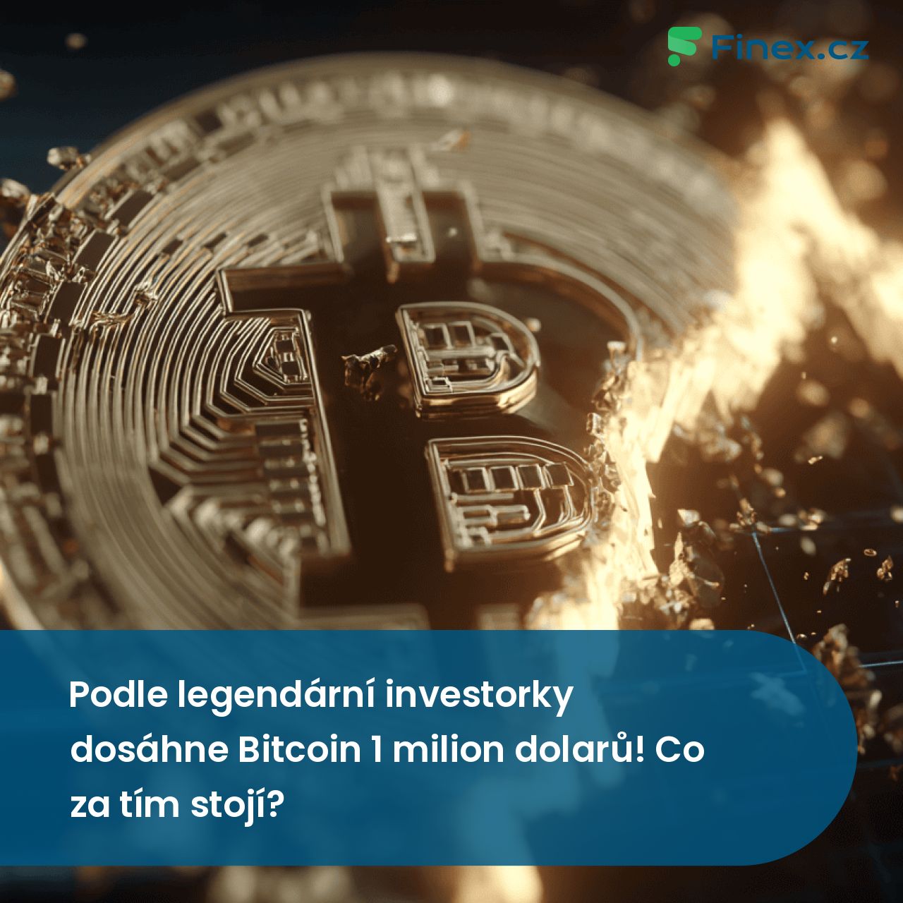 Podle legendární investorky dosáhne Bitcoin 1 milion dolarů! Co za tím  stojí? » Finex.cz