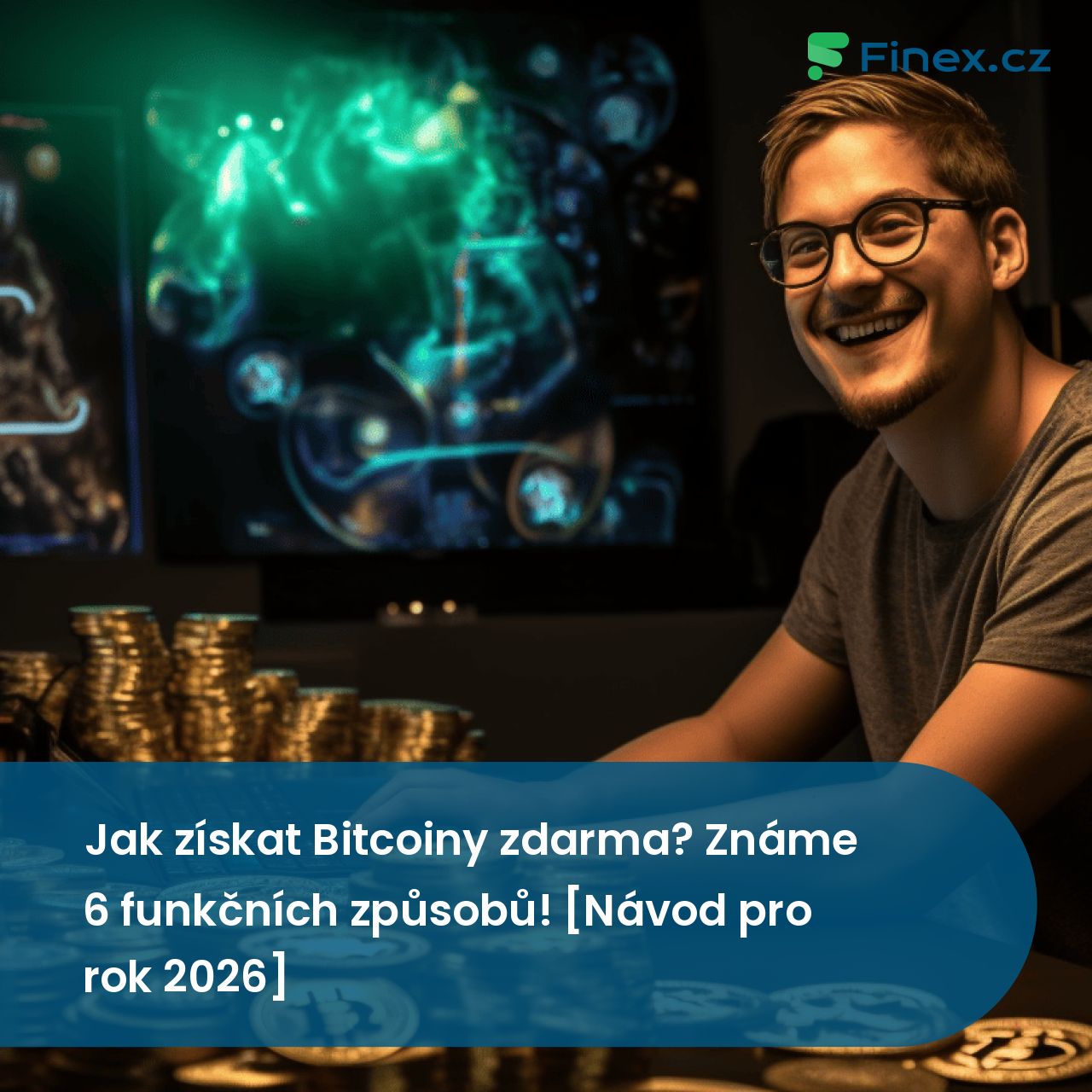 Jak získat BITCOIN ZDARMA? ▶️ 6 ověřených způsobů pro rok [2026]! » Finex.cz